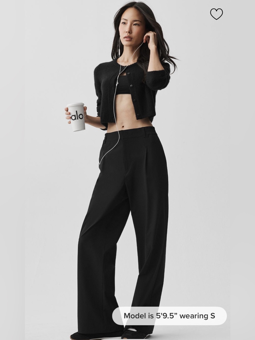 Alo Yoga High-Waist Pursuit Trouser- Long